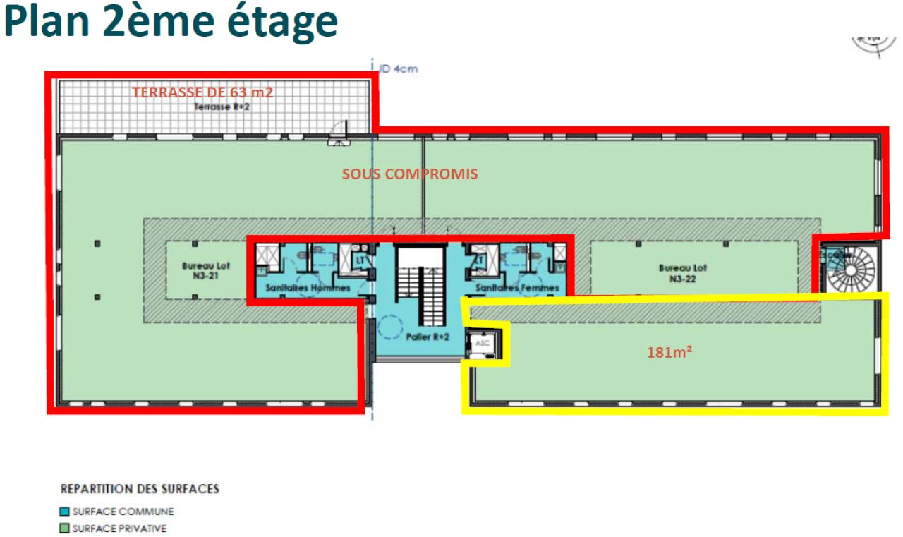 Bureau Bron 680m² Location bureau Bron Rhône OLBUR2528710 20